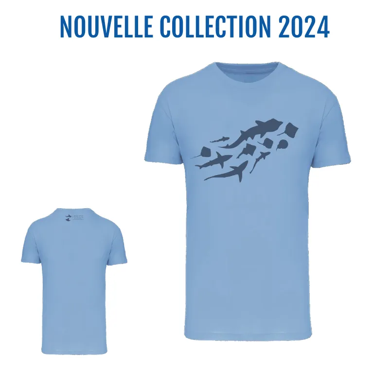T-shirt enfant à col rond méli-mélo élasmo