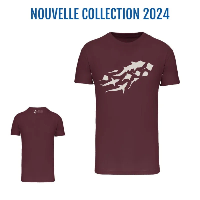 T-shirt enfant à col rond méli-mélo élasmo
