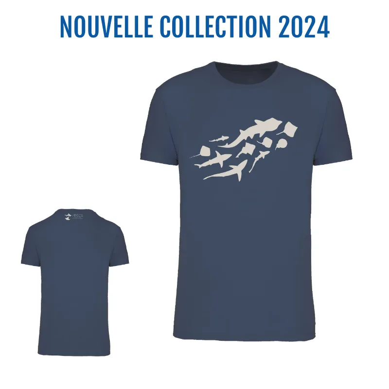 T-shirt homme à col rond méli-mélo élasmo