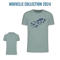 T-shirt homme à col rond méli-mélo élasmo