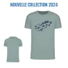 T-shirt homme à col rond méli-mélo élasmo